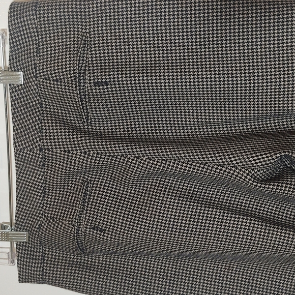 Lauren Ralph Lauren Womens Black Wool Herringbone Trousers - Picture 3 of 9